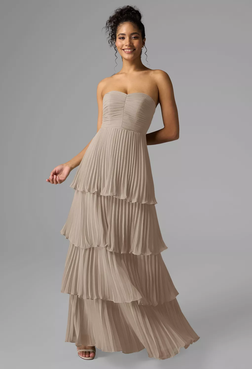 AW Bryn Taupe  Summer Wedding Guest Dresses