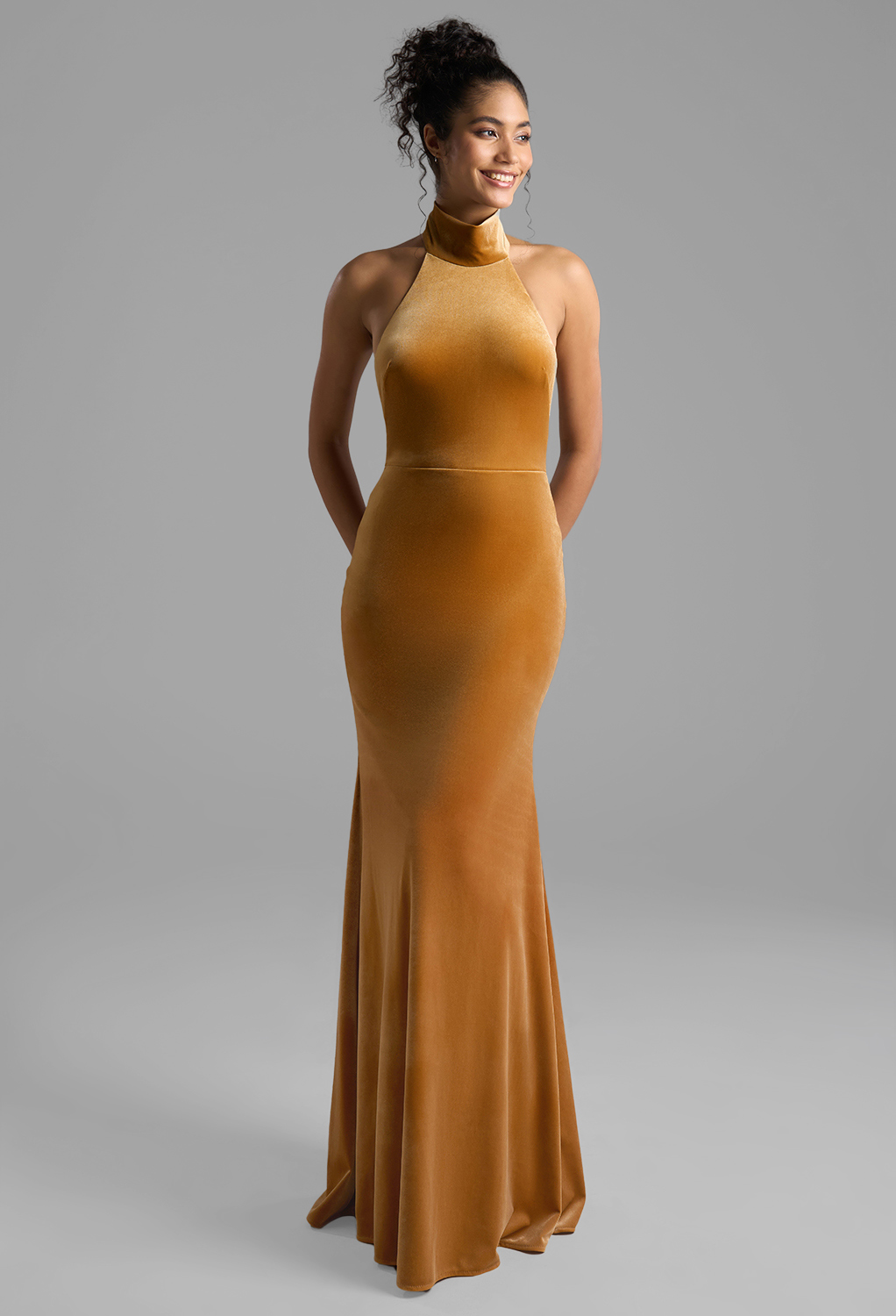 AW Kade Burnished Gold  Fall Wedding Guest Dresses