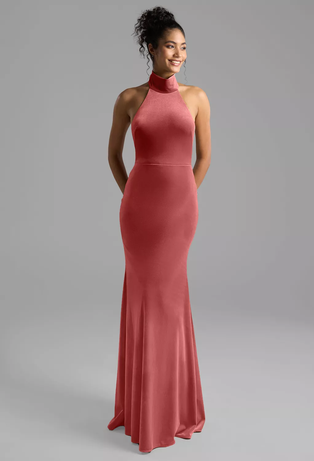 AW Kade Dusty Rose  Fall Wedding Guest Dresses