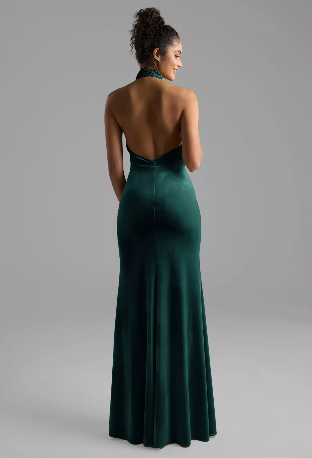 AW Kade Hunter Green  Cocktail Wedding Guest Dresses