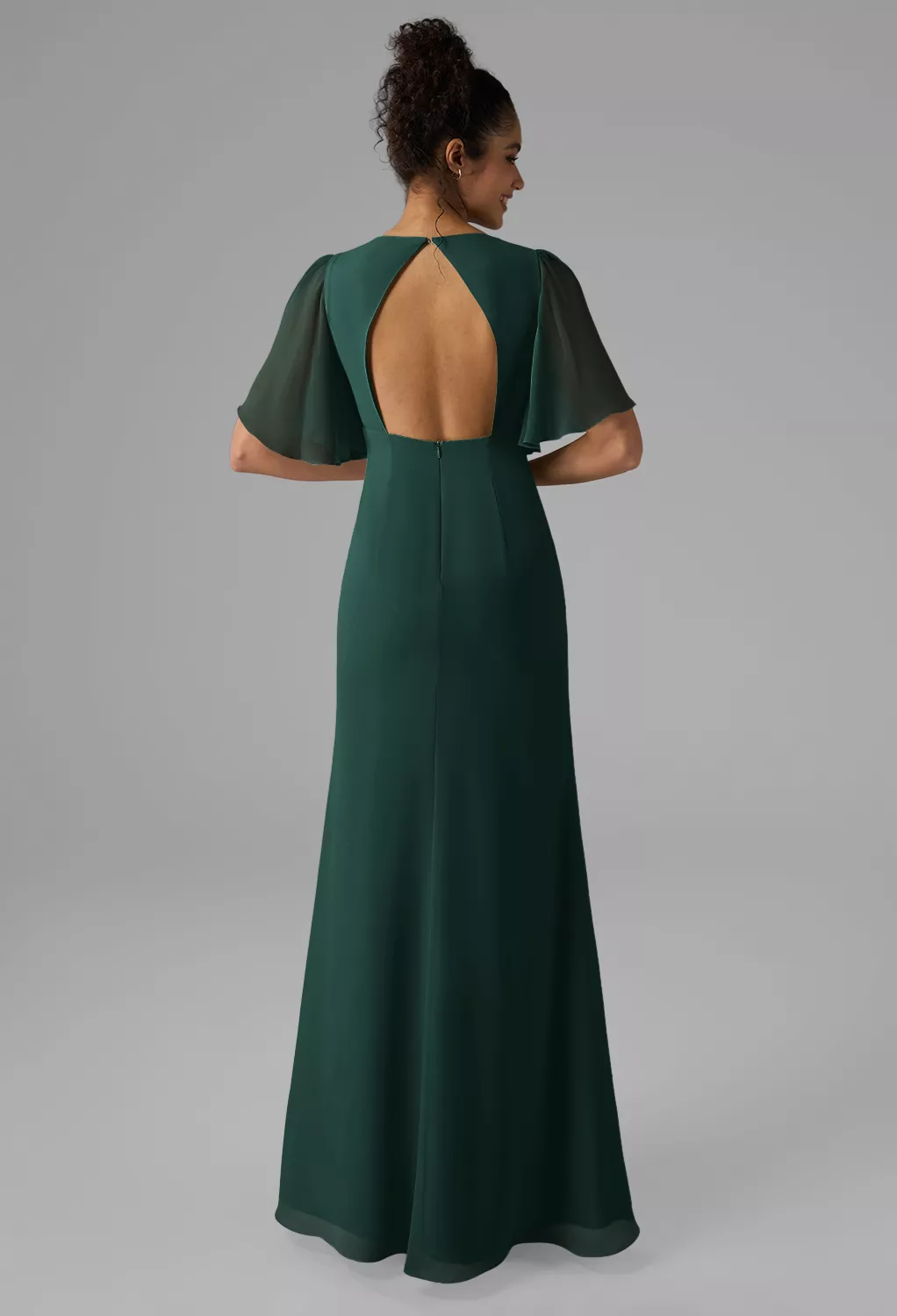 AW Lyra Dark Emerald  Fall Wedding Guest Dresses