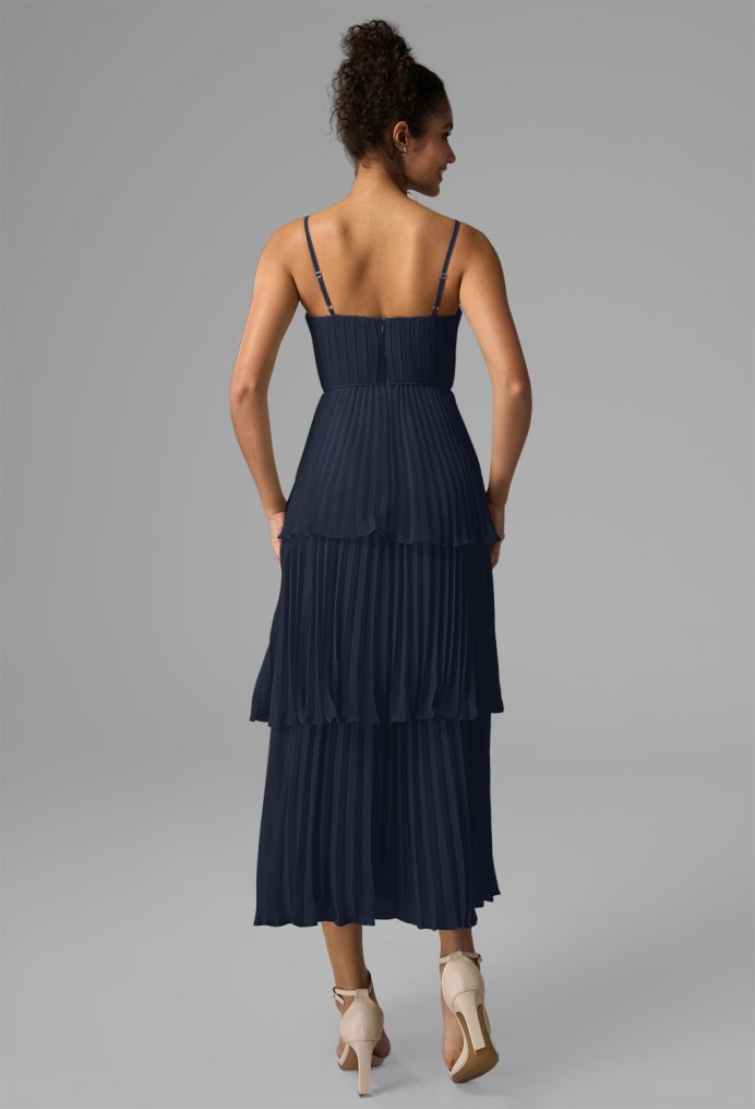 AW Kendra Dark Navy  Short Bridesmaid Dresses