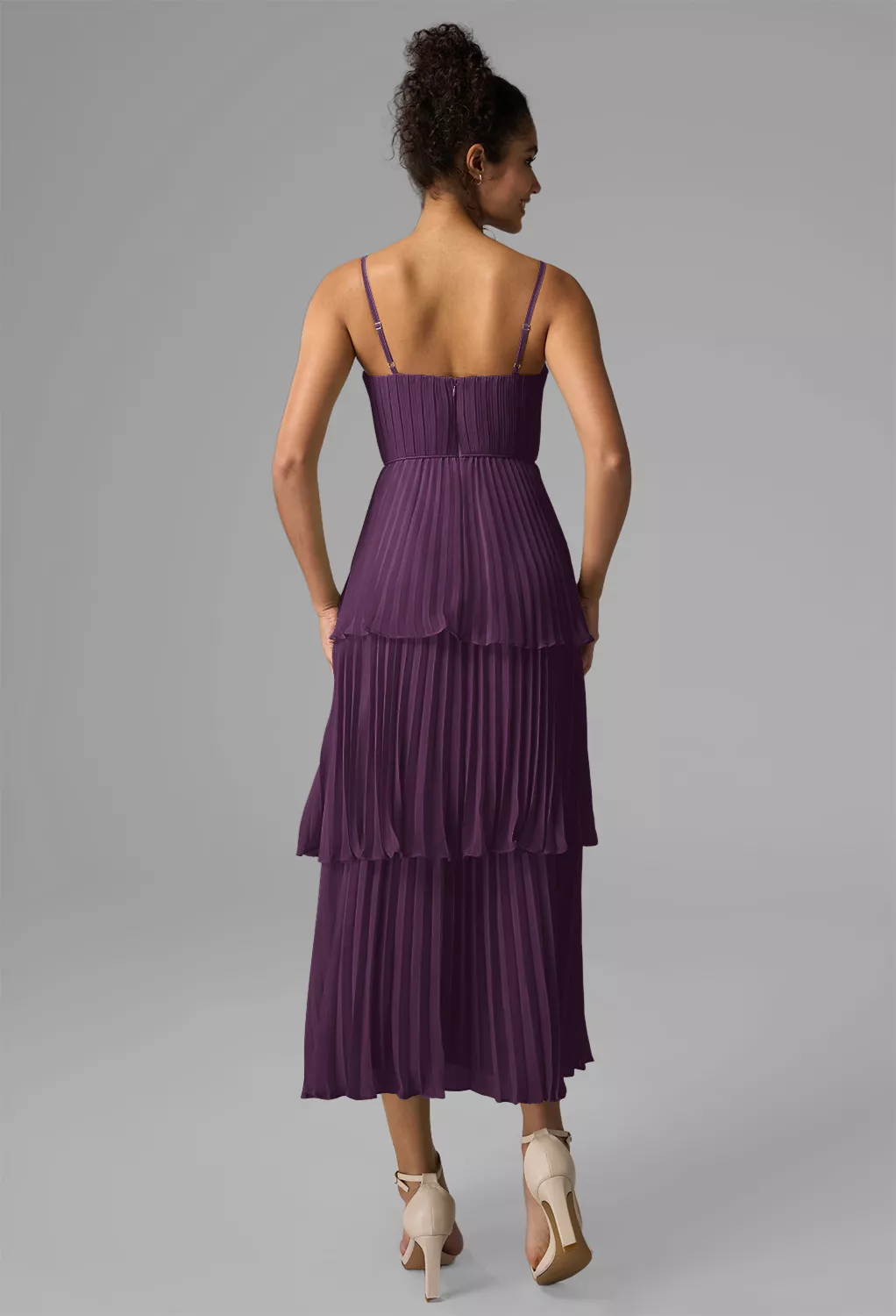 AW Kendra Grape  Spring Wedding Guest Dresses