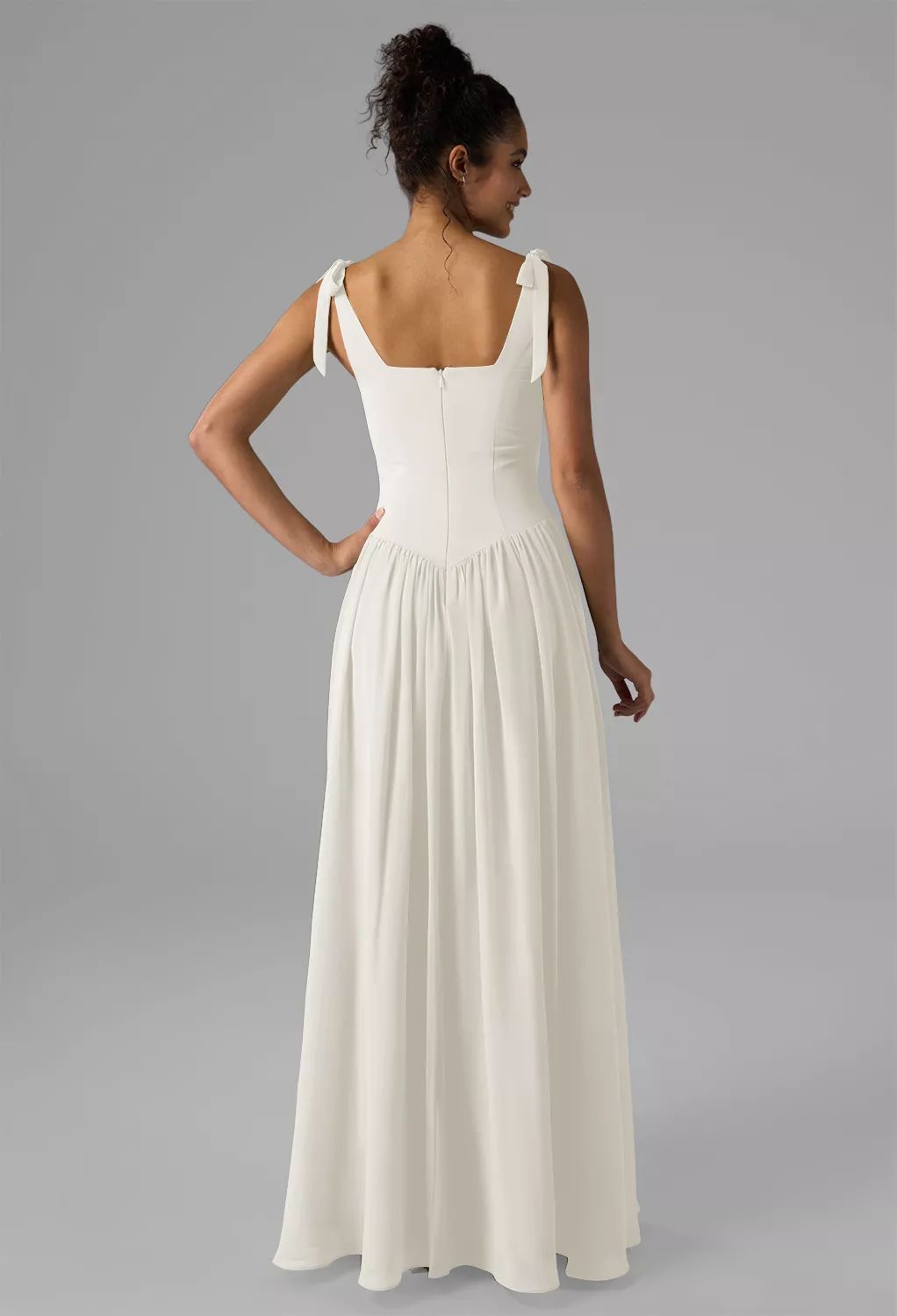 AW Kristen Ivory  Beach Wedding Guest Dresses