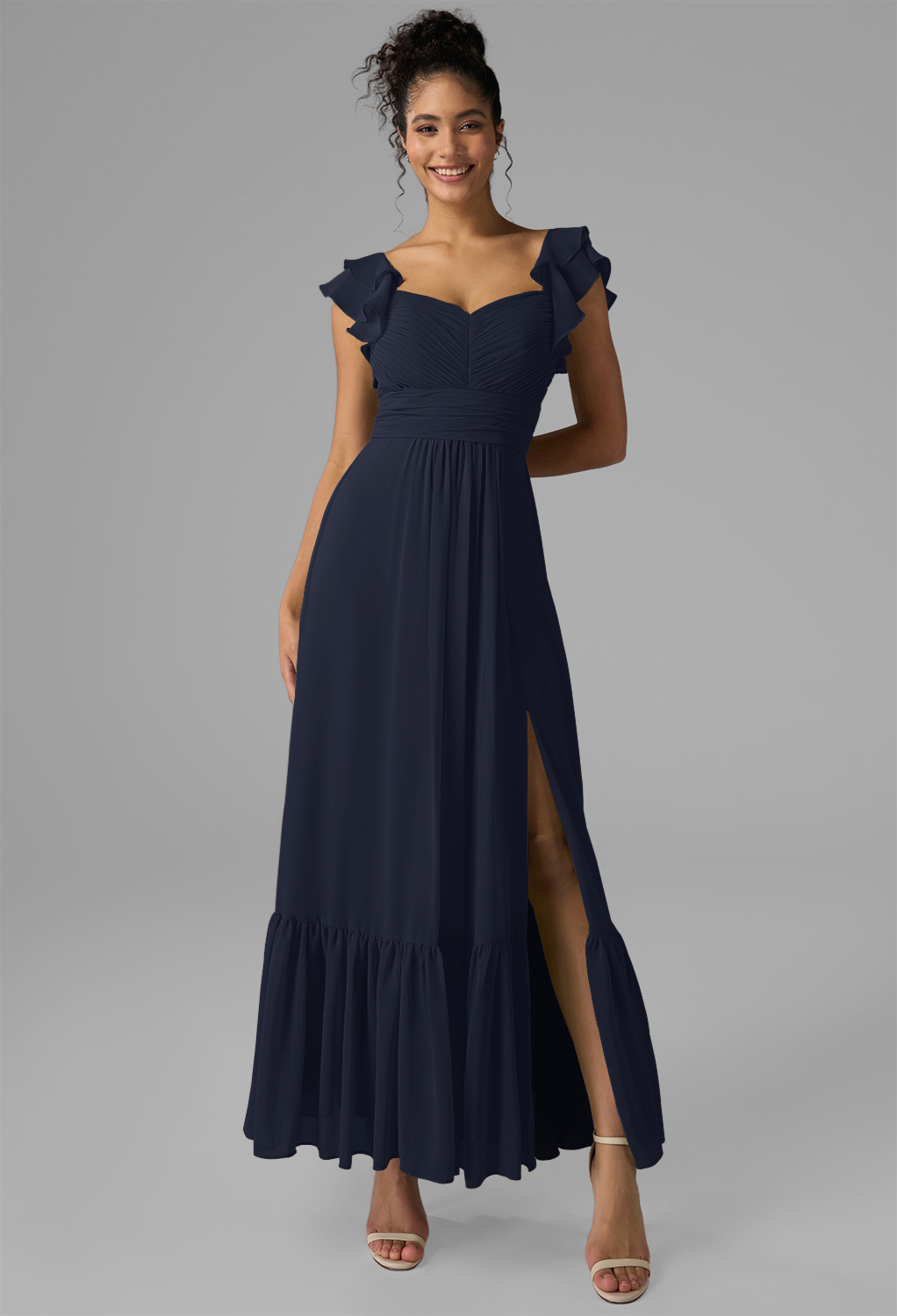 AW Rory Dark Navy  Spring Wedding Guest Dresses