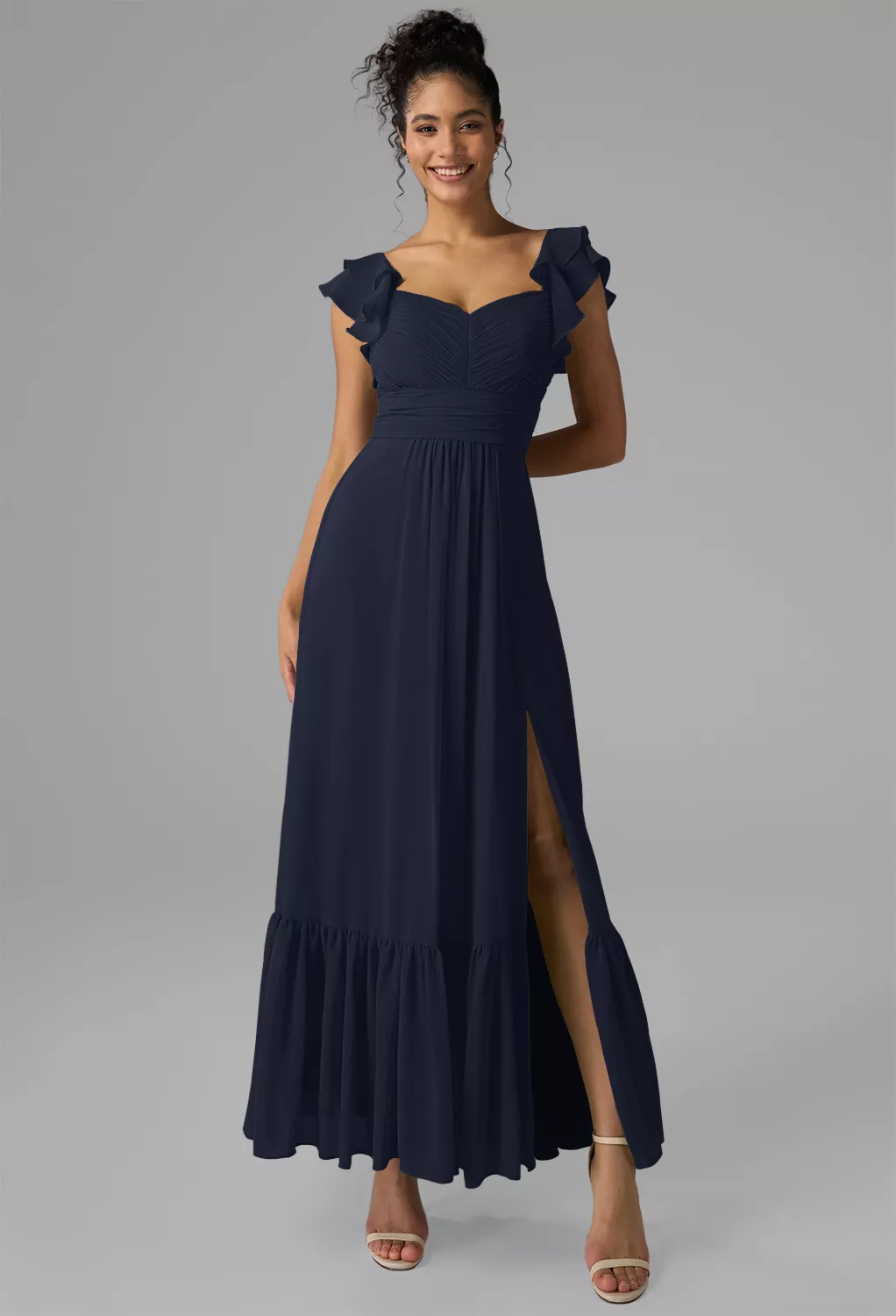 AW Rory Dark Navy  Spring Wedding Guest Dresses
