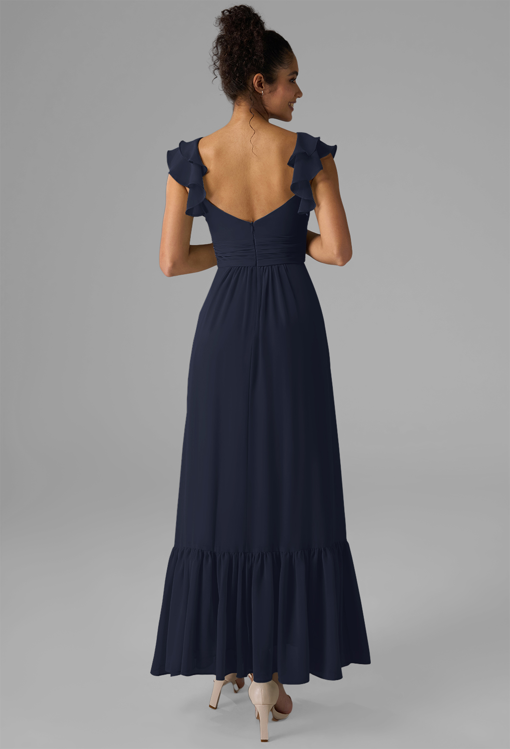AW Rory Dark Navy  Spring Wedding Guest Dresses