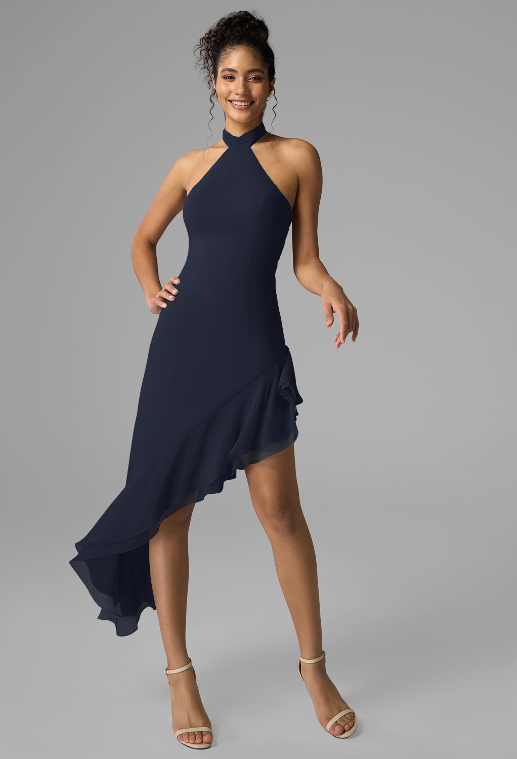 AW Lennox Dark Navy  Spring Wedding Guest Dresses