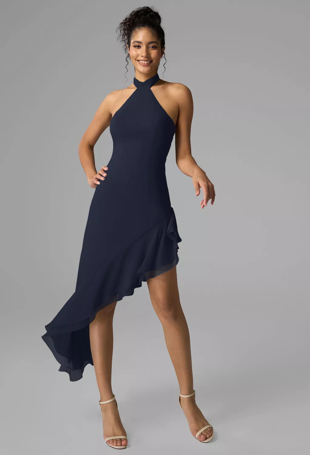 AW Lennox Dark Navy  Spring Wedding Guest Dresses