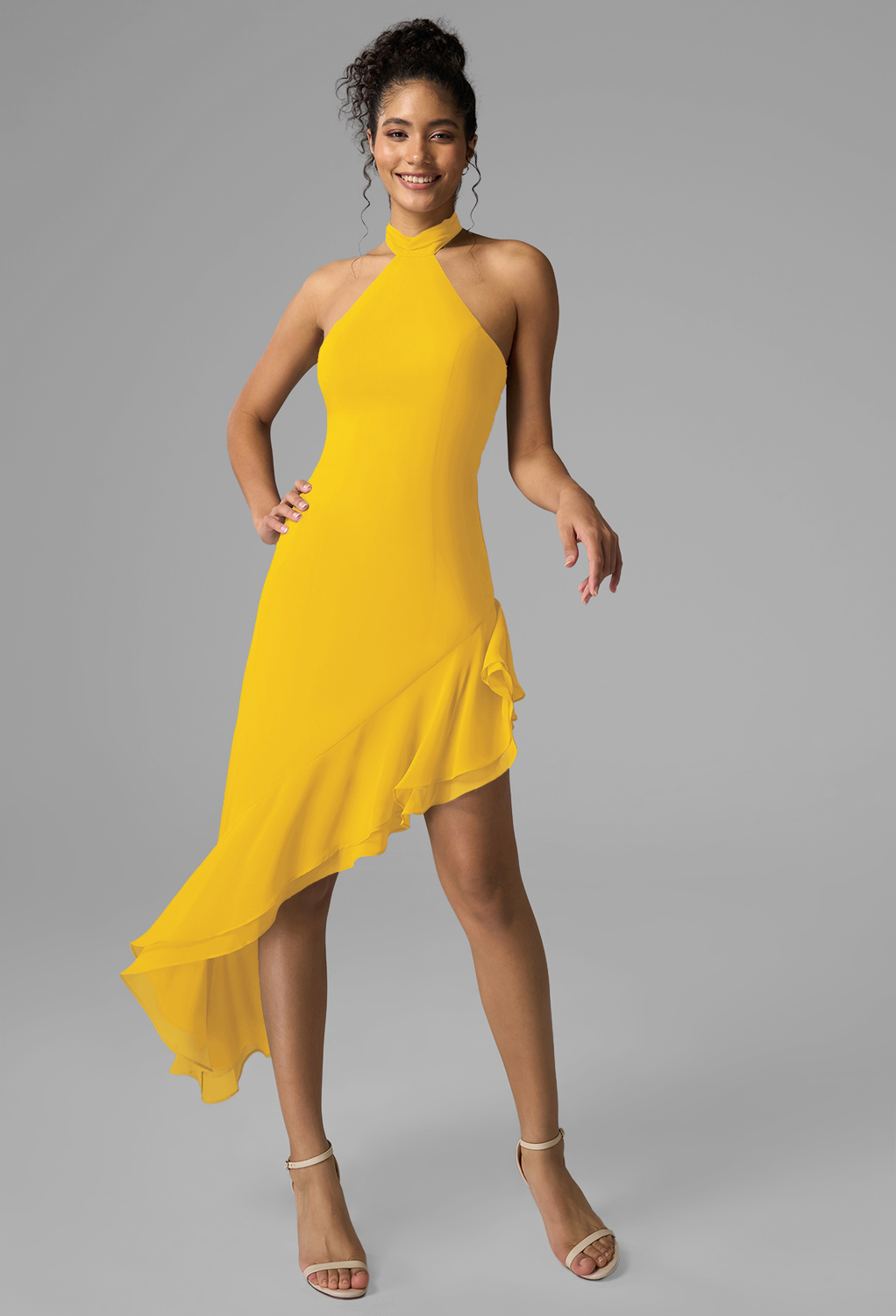 AW Lennox Mustard Yellow  Spring Wedding Guest Dresses