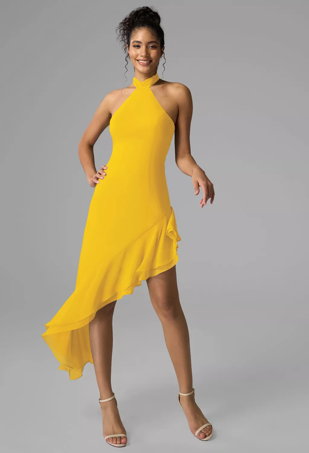 AW Lennox Mustard Yellow  Spring Wedding Guest Dresses