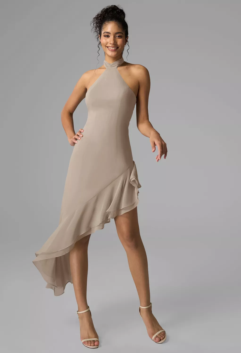 AW Lennox Taupe  Summer Wedding Guest Dresses