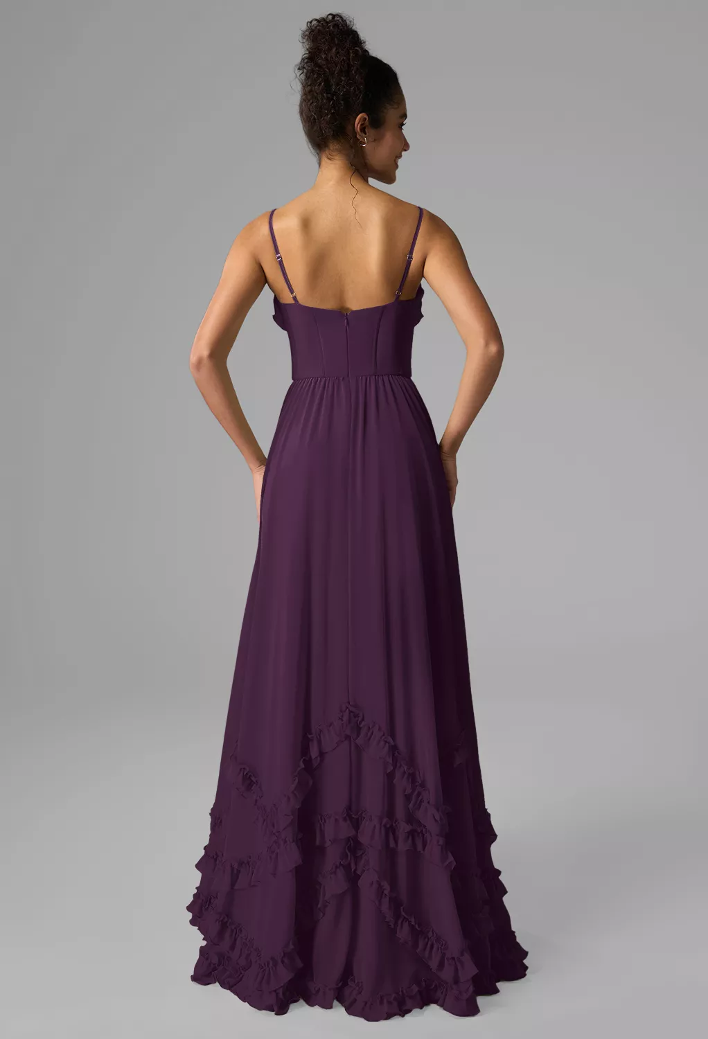 AW Kaitlin Grape  Wedding Guest Dresses