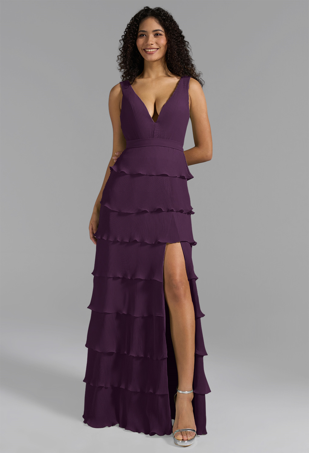 AW Leanne Grape  Wedding Guest Dresses