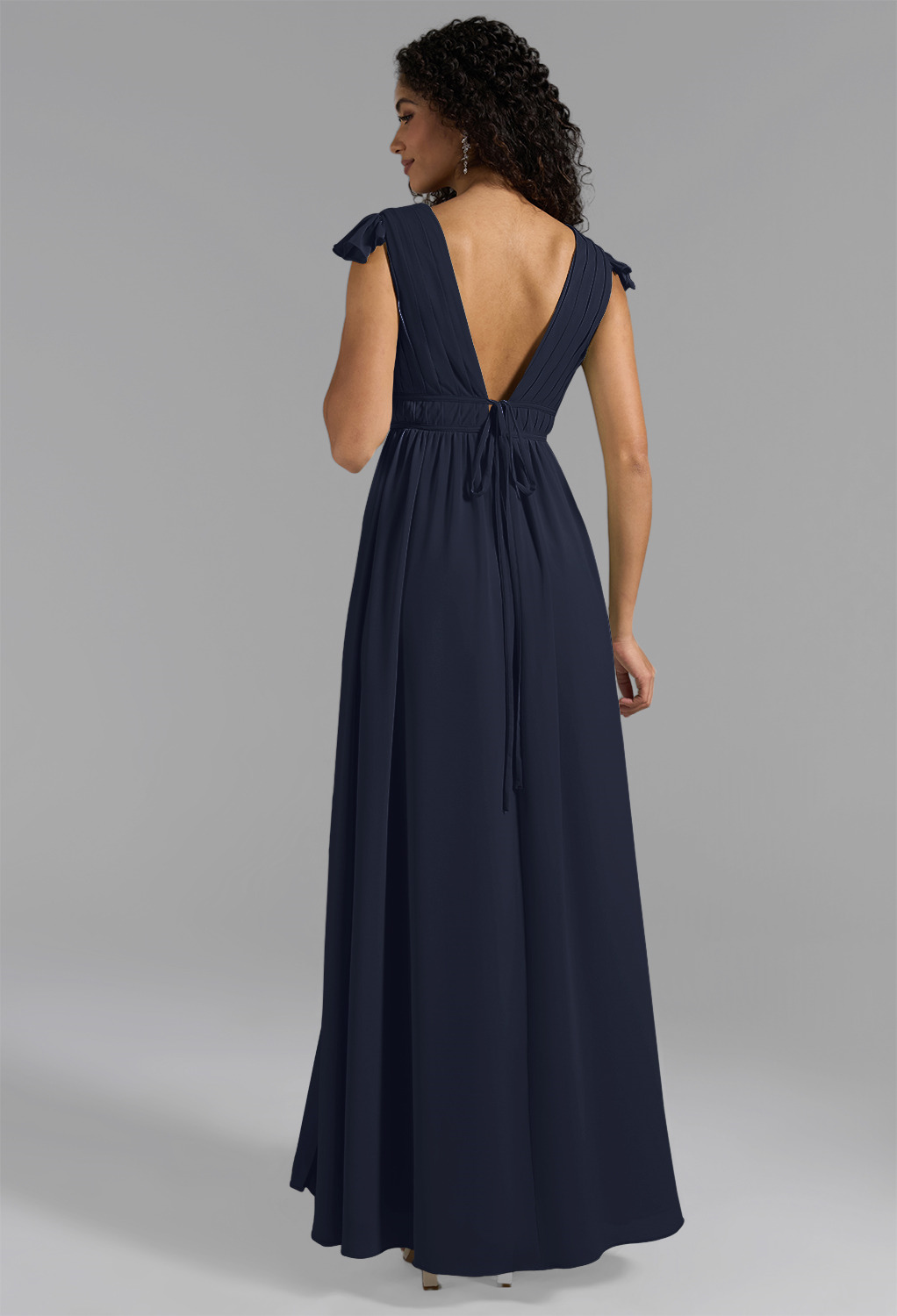 AW Isabella Dark Navy  Spring Wedding Guest Dresses