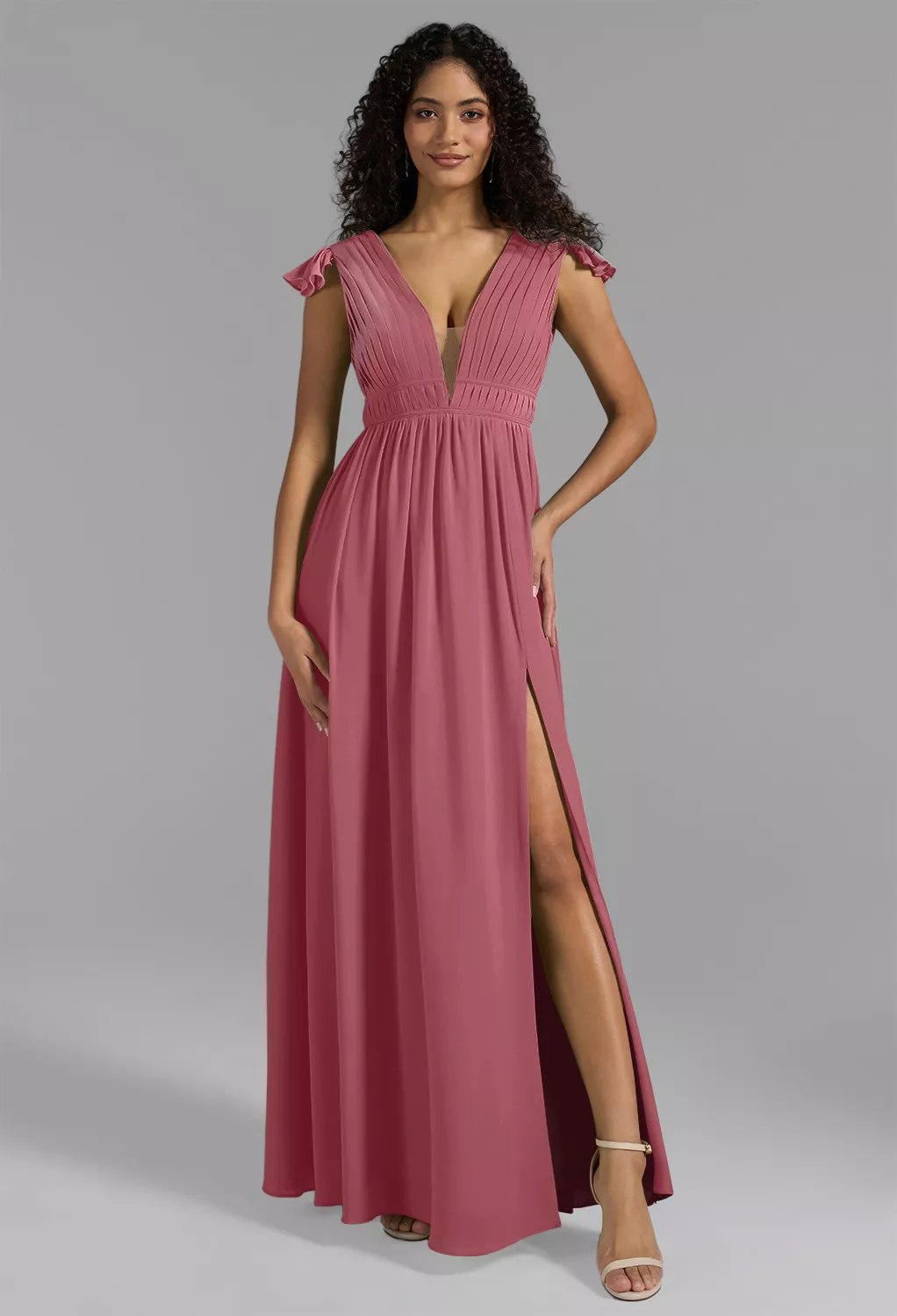 AW Isabella Desert Rose  Fall Wedding Guest Dresses