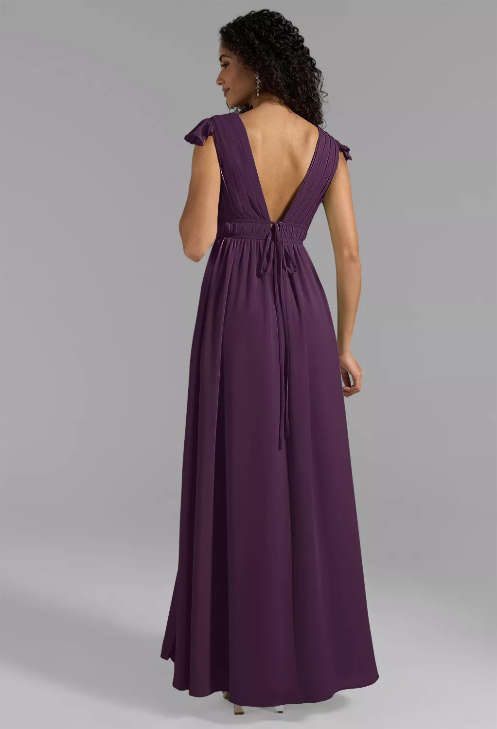 AW Isabella Grape  Fall Wedding Guest Dresses