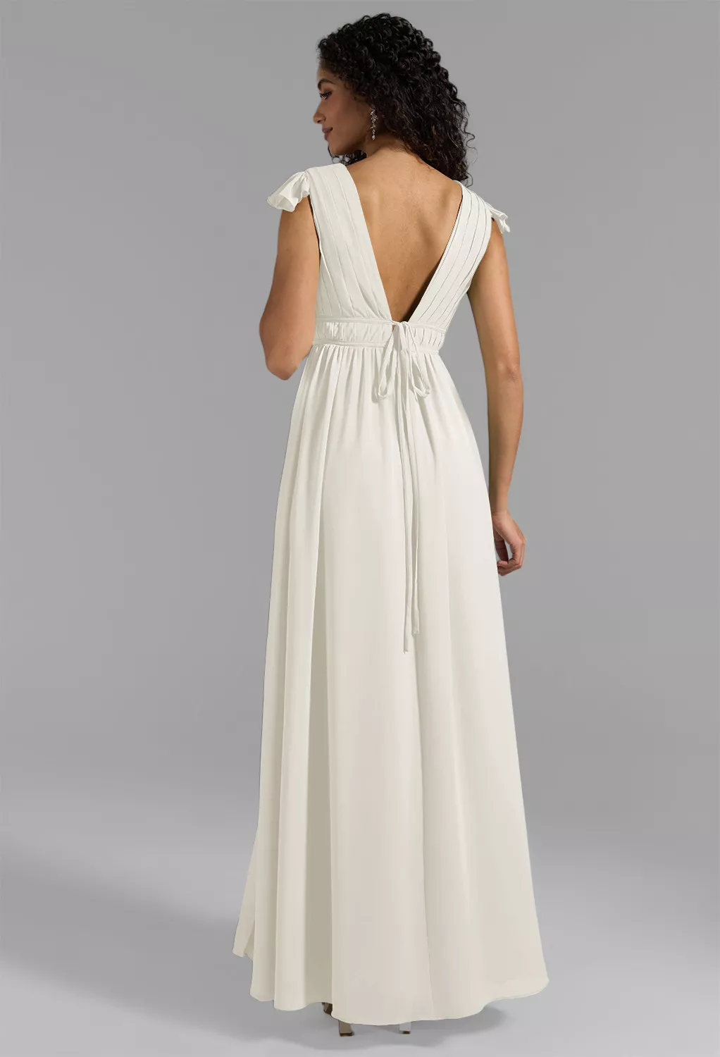 AW Isabella Ivory  Fall Wedding Guest Dresses