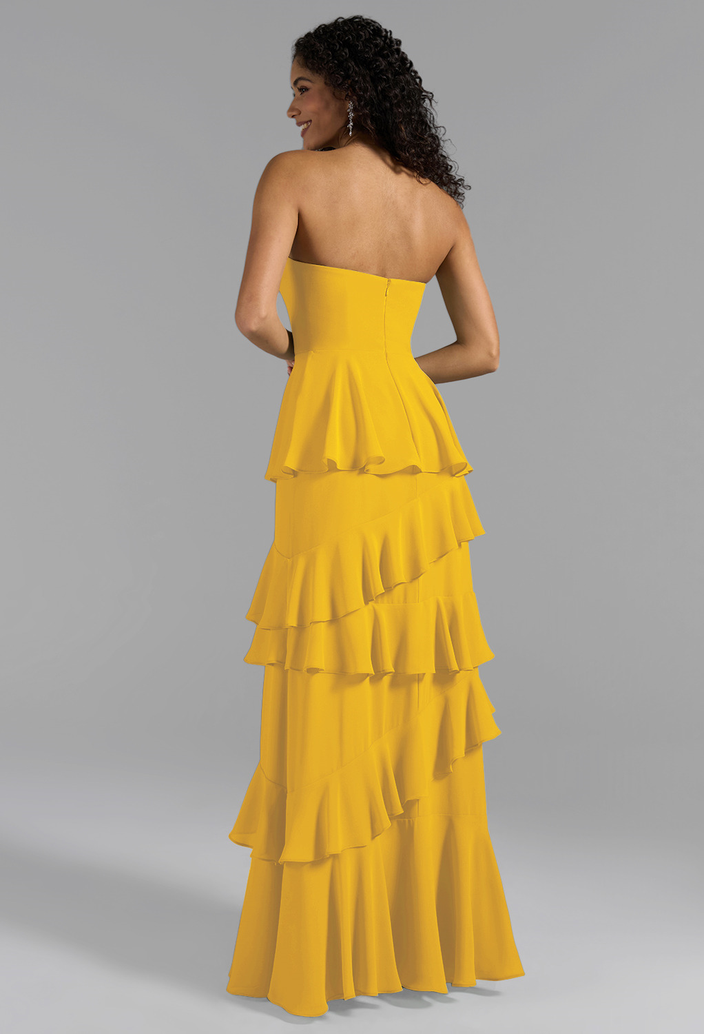 AW Nate Mustard Yellow  Wedding Guest Dresses