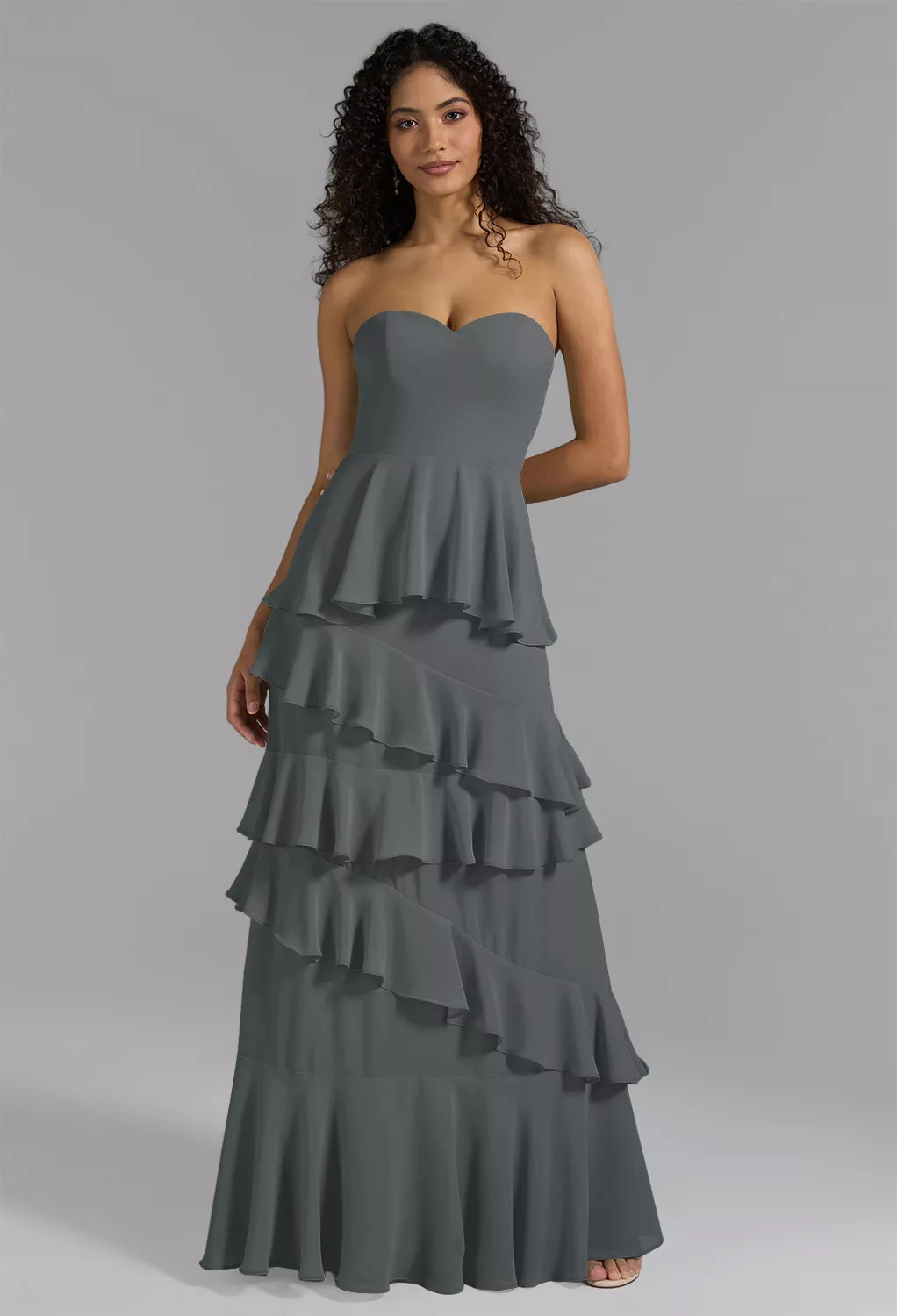 AW Nate Steel Gray  Wedding Guest Dresses