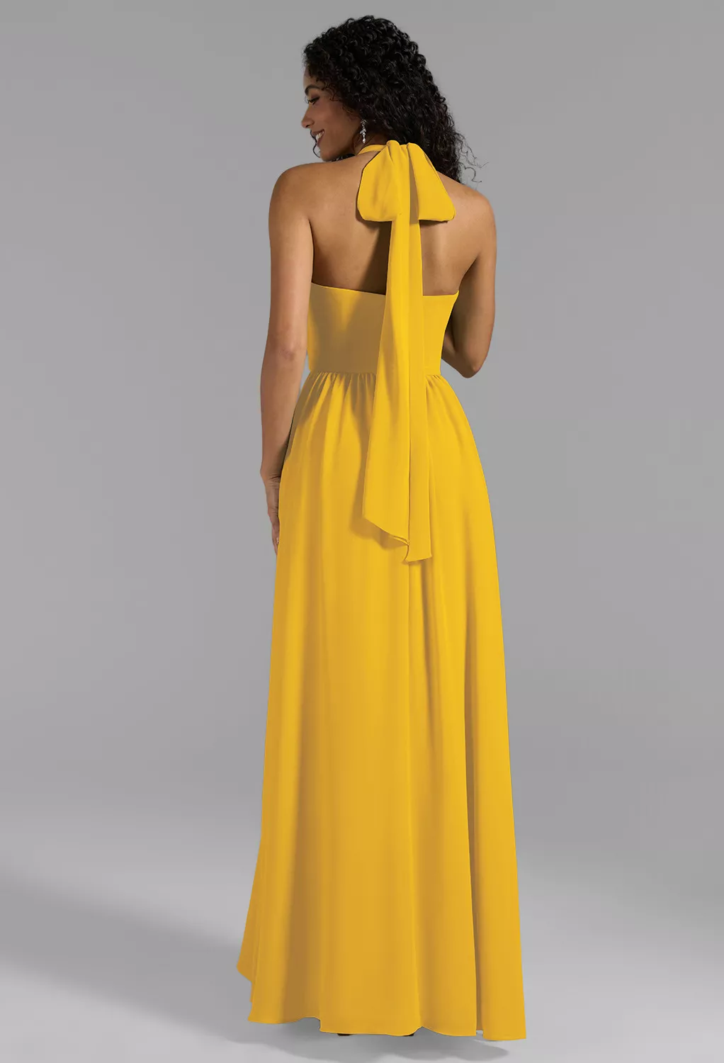 AW Ray Mustard Yellow  Convertible Bridesmaid Dresses