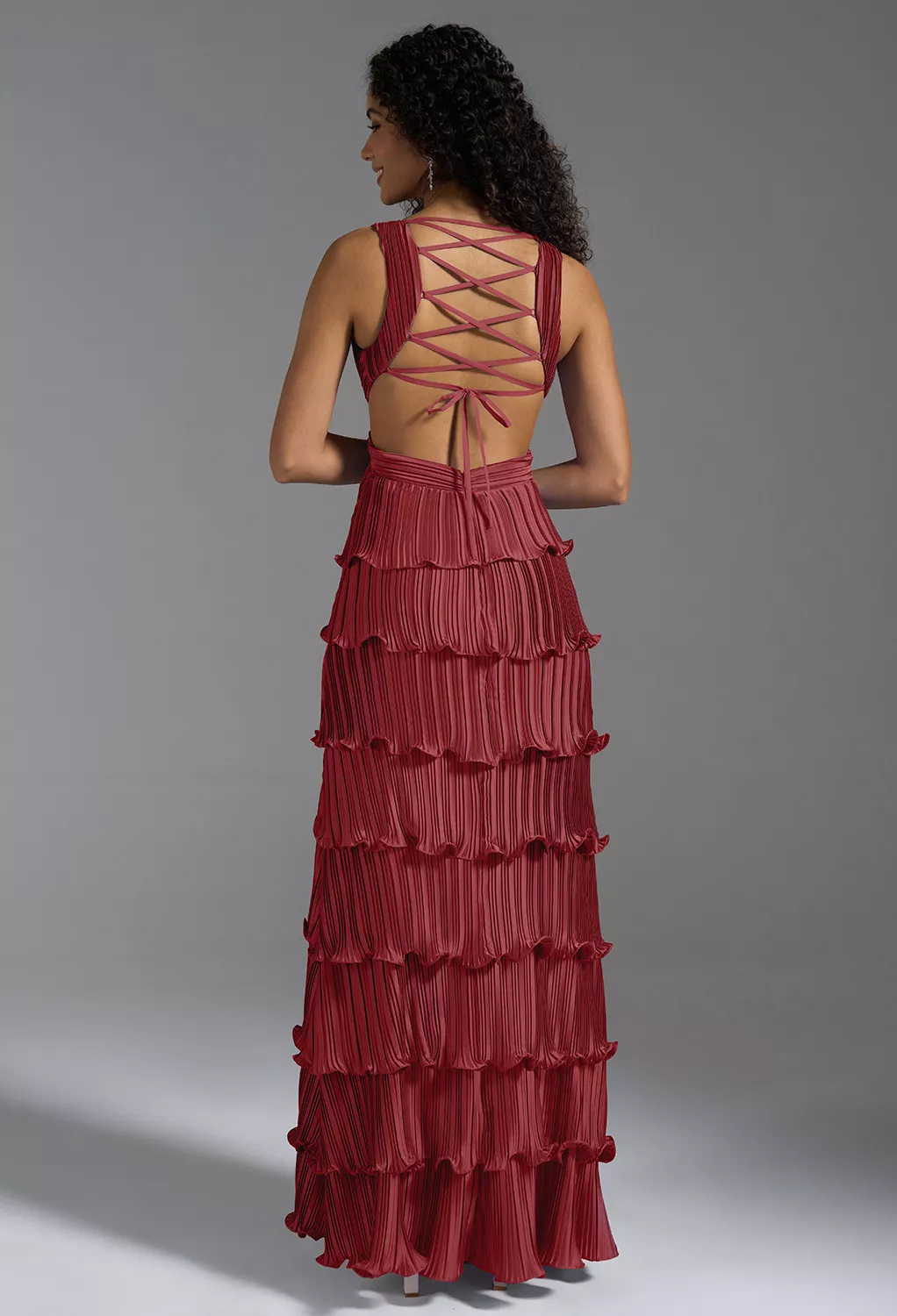AW Siena Burgundy  Fall Wedding Guest Dresses