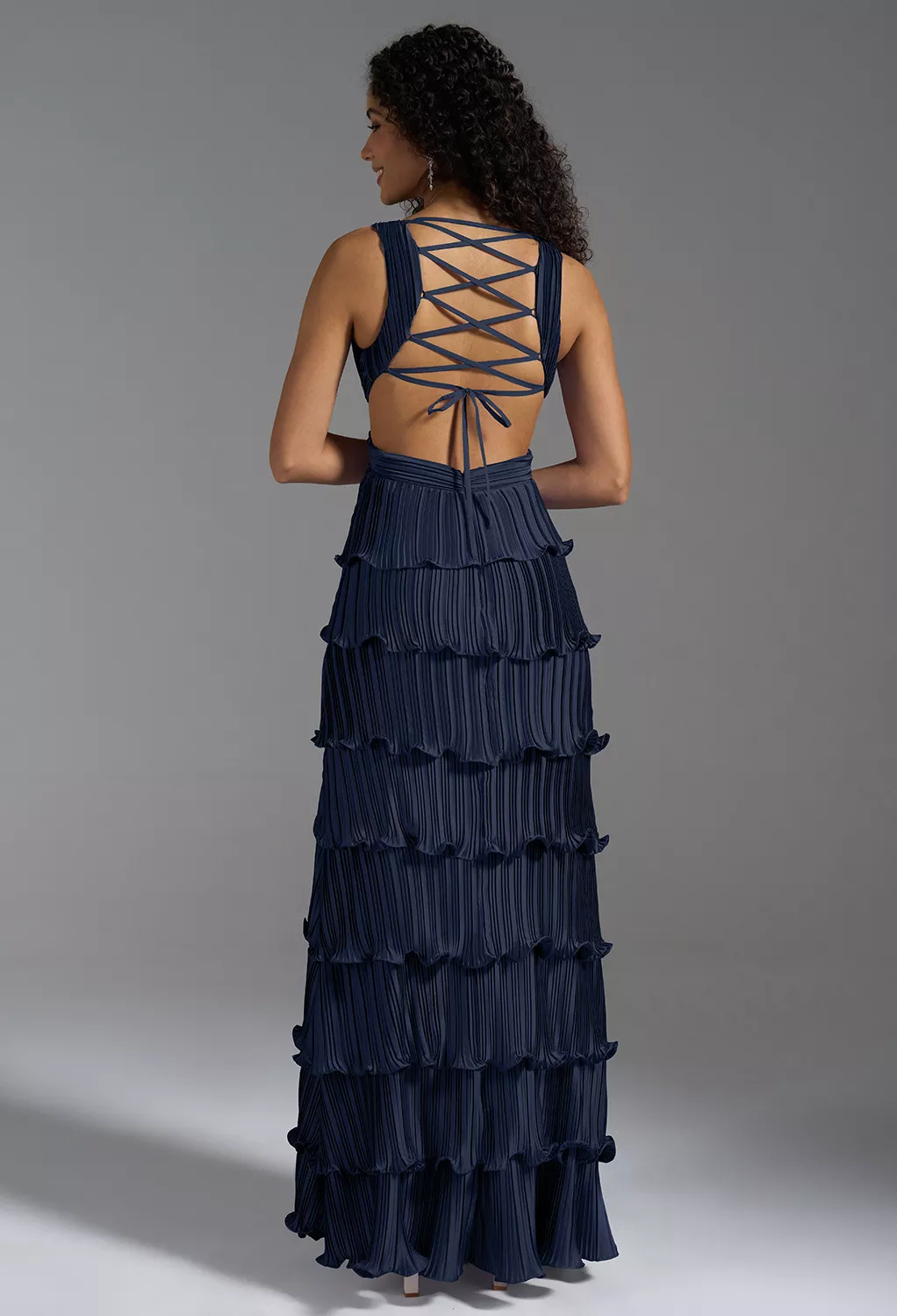 AW Siena Dark Navy  Spring Wedding Guest Dresses
