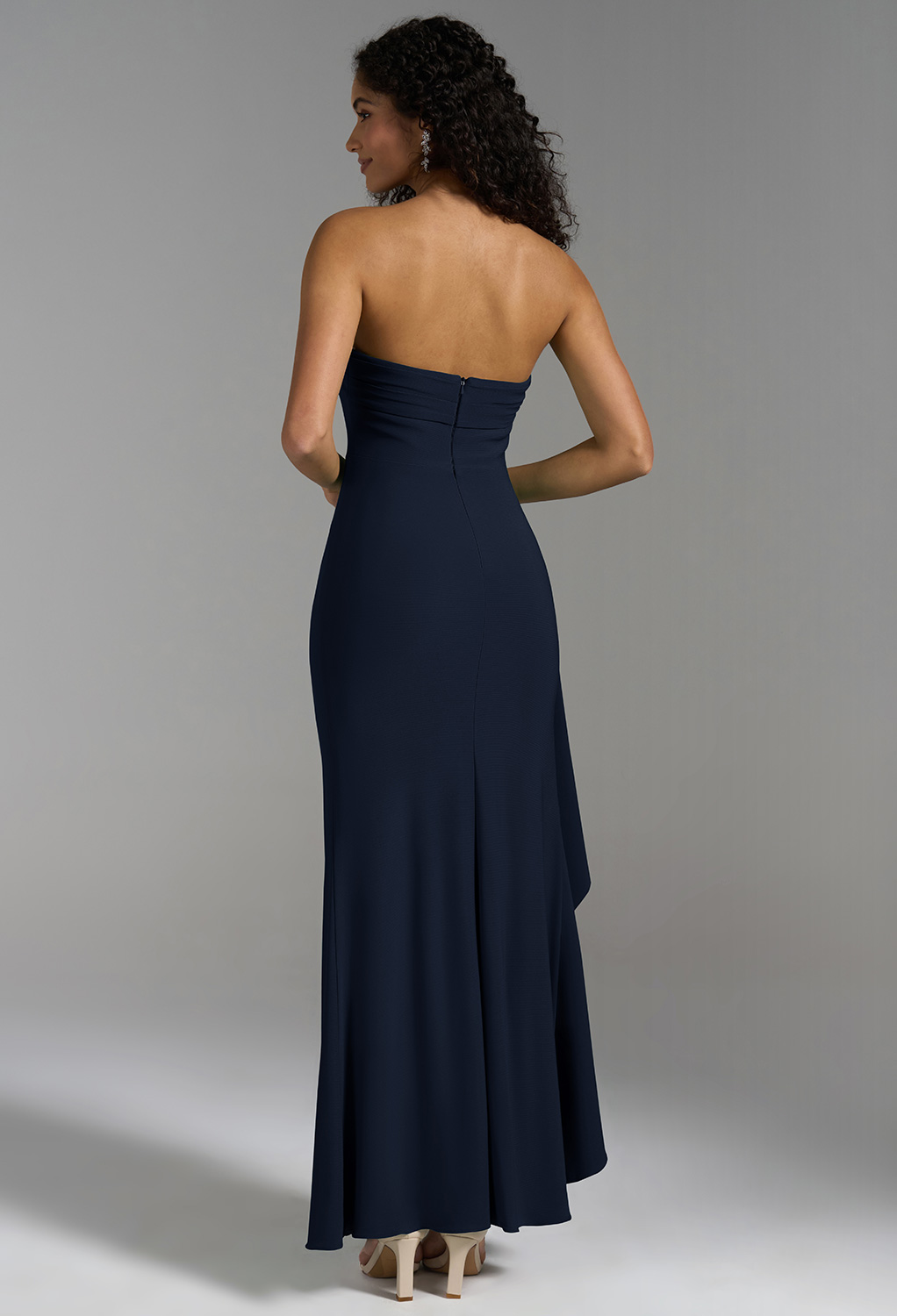 AW Lacie Dark Navy  Cocktail Wedding Guest Dresses