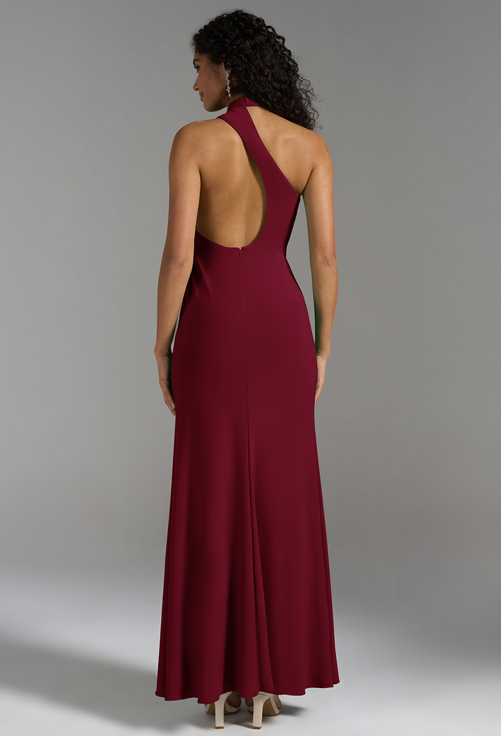 AW Macauley Burgundy  Black Tie Wedding Guest Dresses