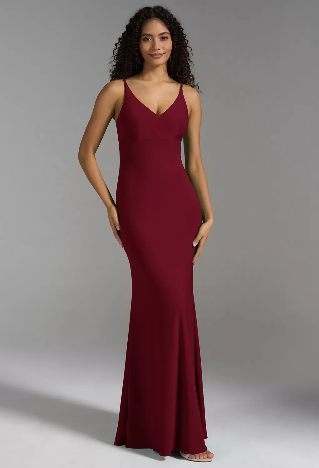 AW Jaya Burgundy  Fall Wedding Guest Dresses