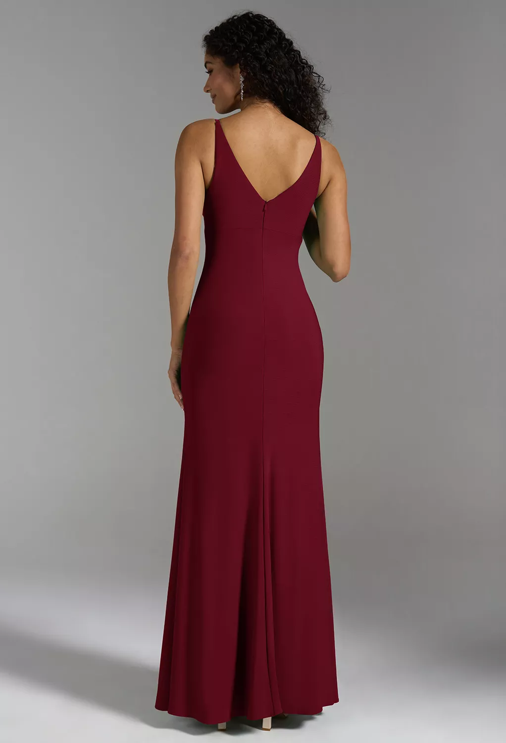 AW Jaya Burgundy  Fall Wedding Guest Dresses