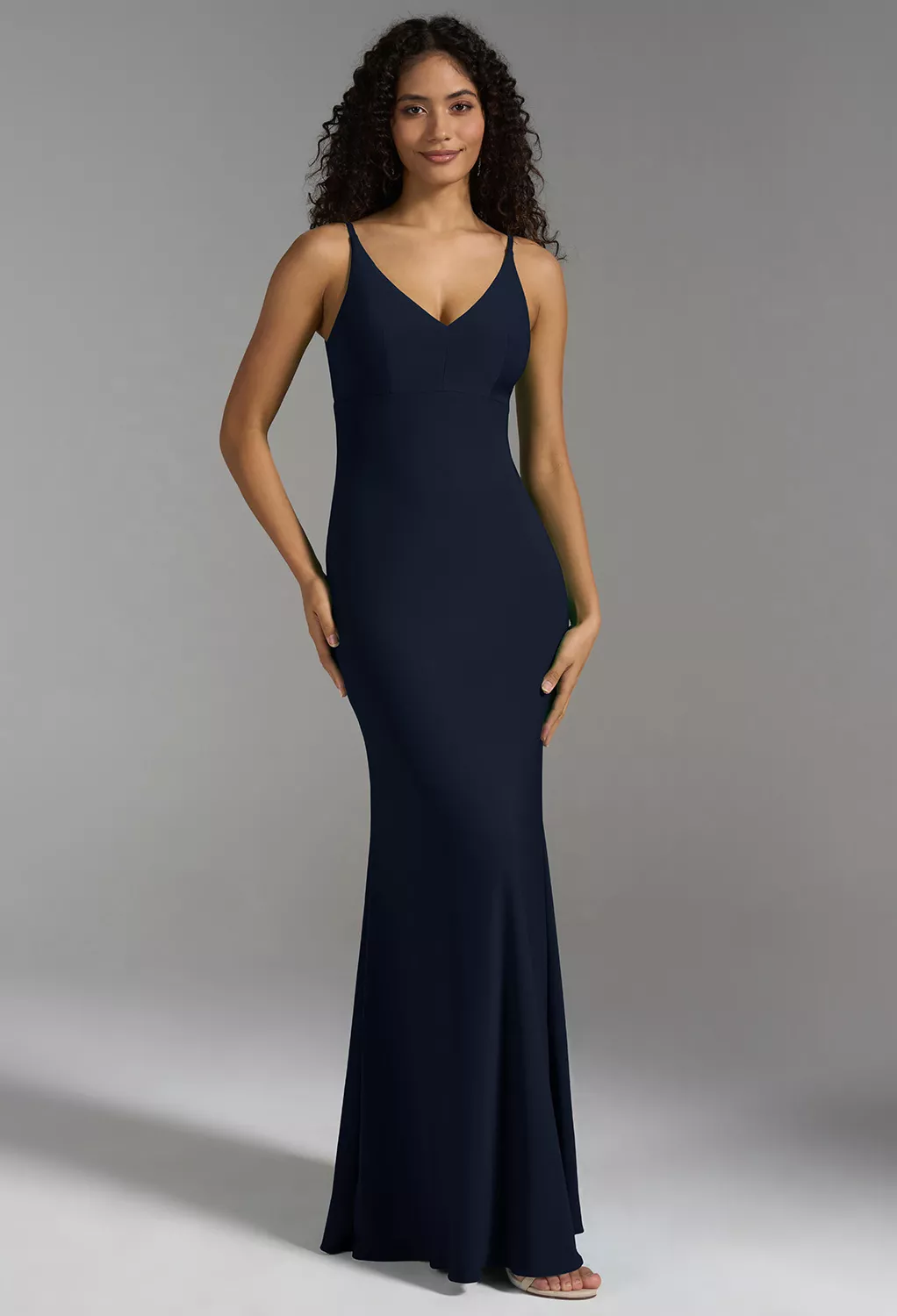 AW Jaya Dark Navy  Cocktail Wedding Guest Dresses