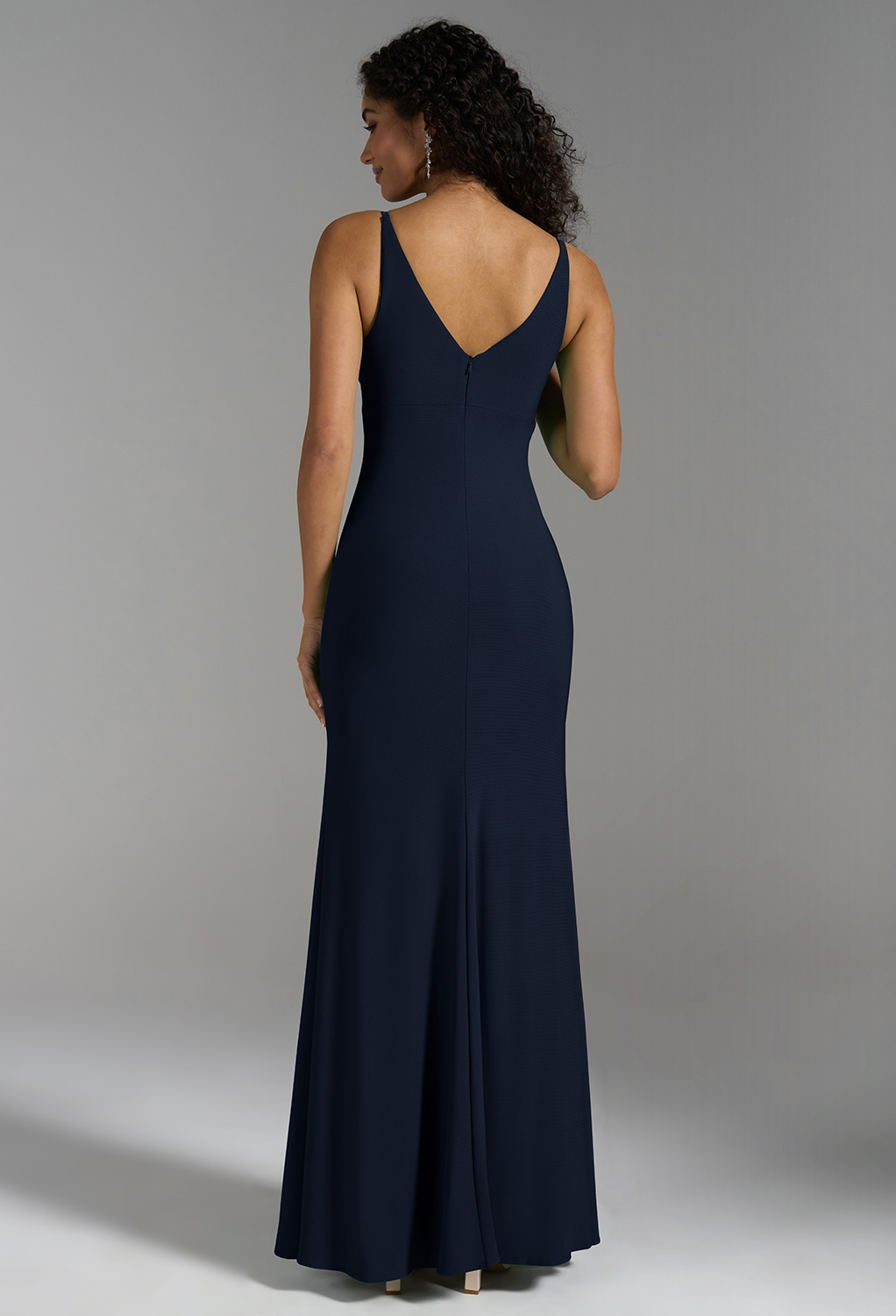 AW Jaya Dark Navy  Cocktail Wedding Guest Dresses