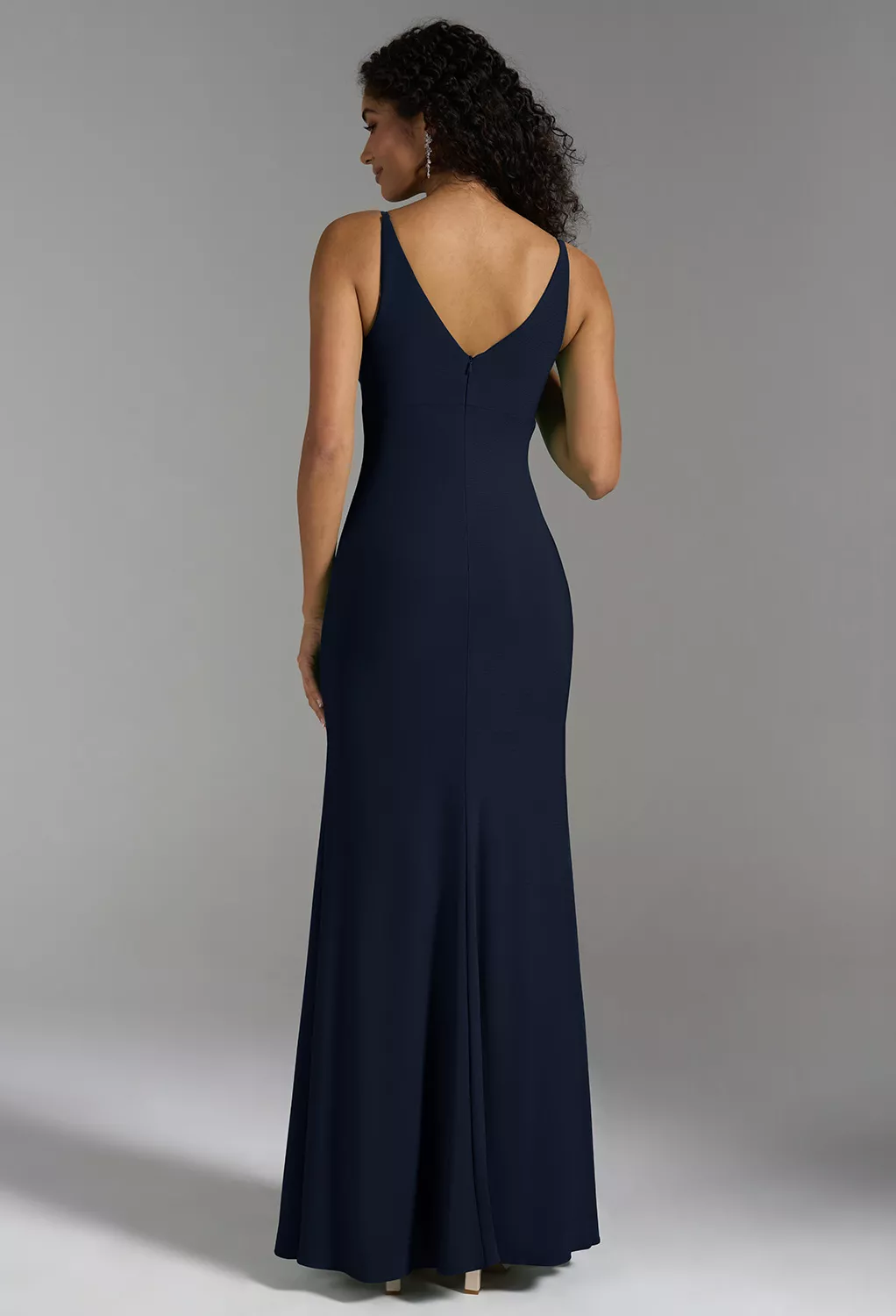 AW Jaya Dark Navy  Cocktail Wedding Guest Dresses