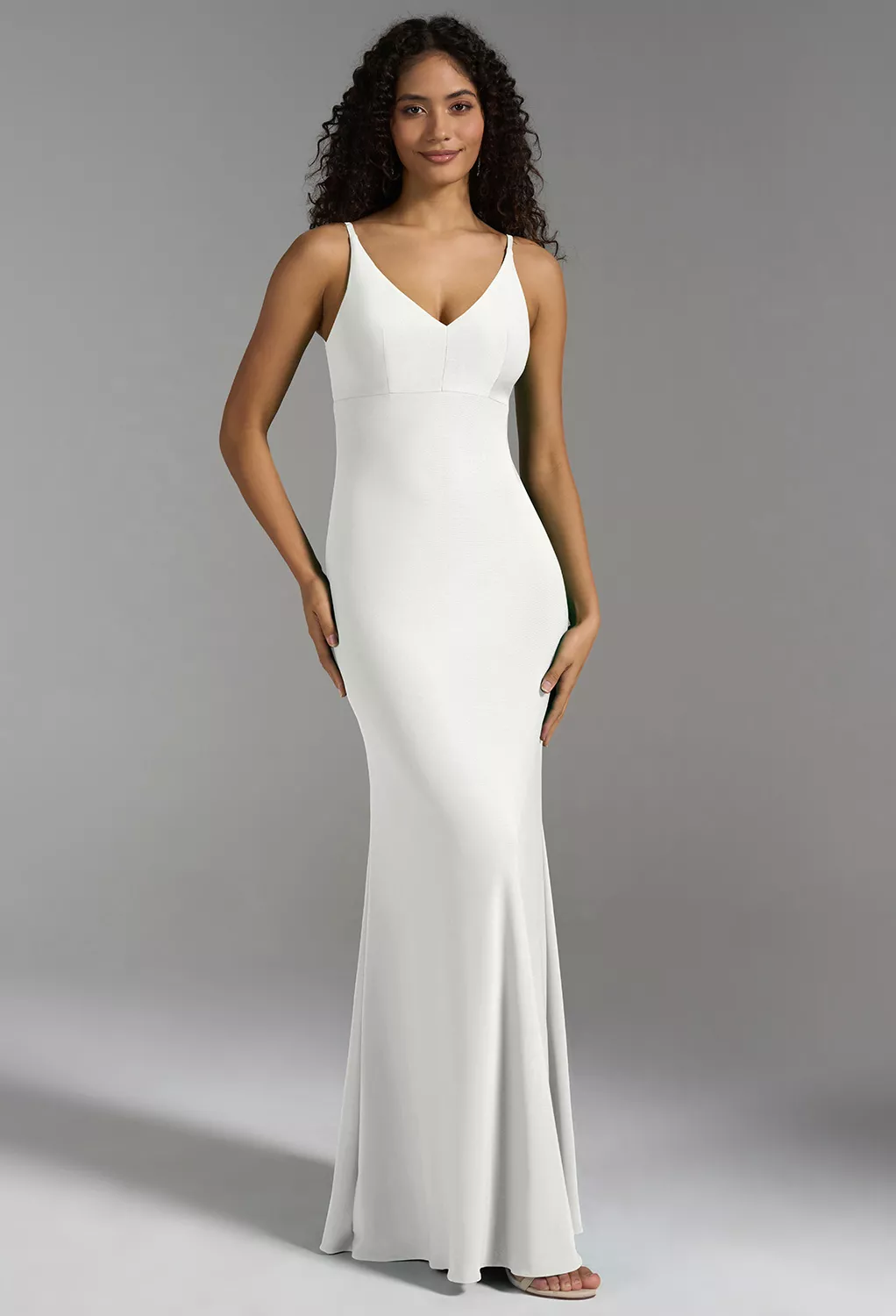 AW Jaya White  Fall Wedding Guest Dresses