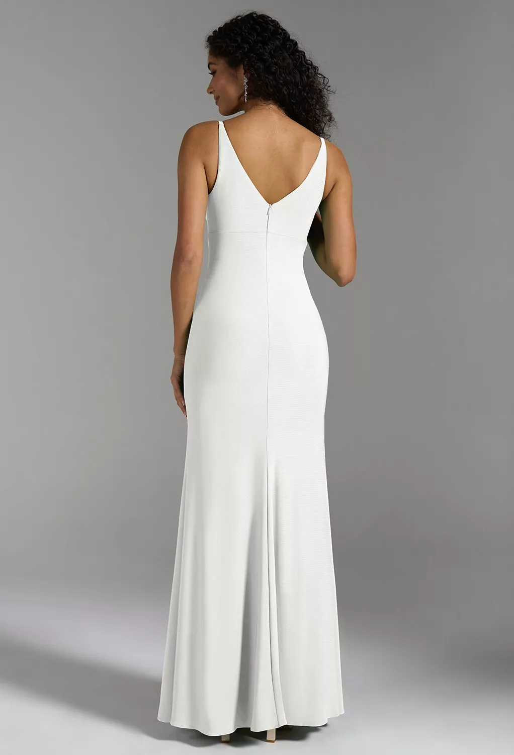 AW Jaya White  Fall Wedding Guest Dresses