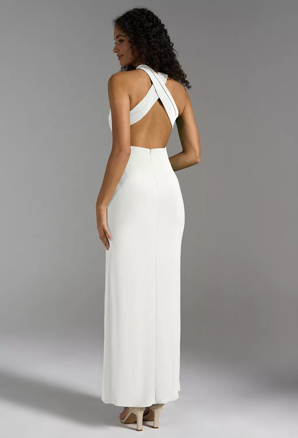 AW Kylie White  Fall Wedding Guest Dresses