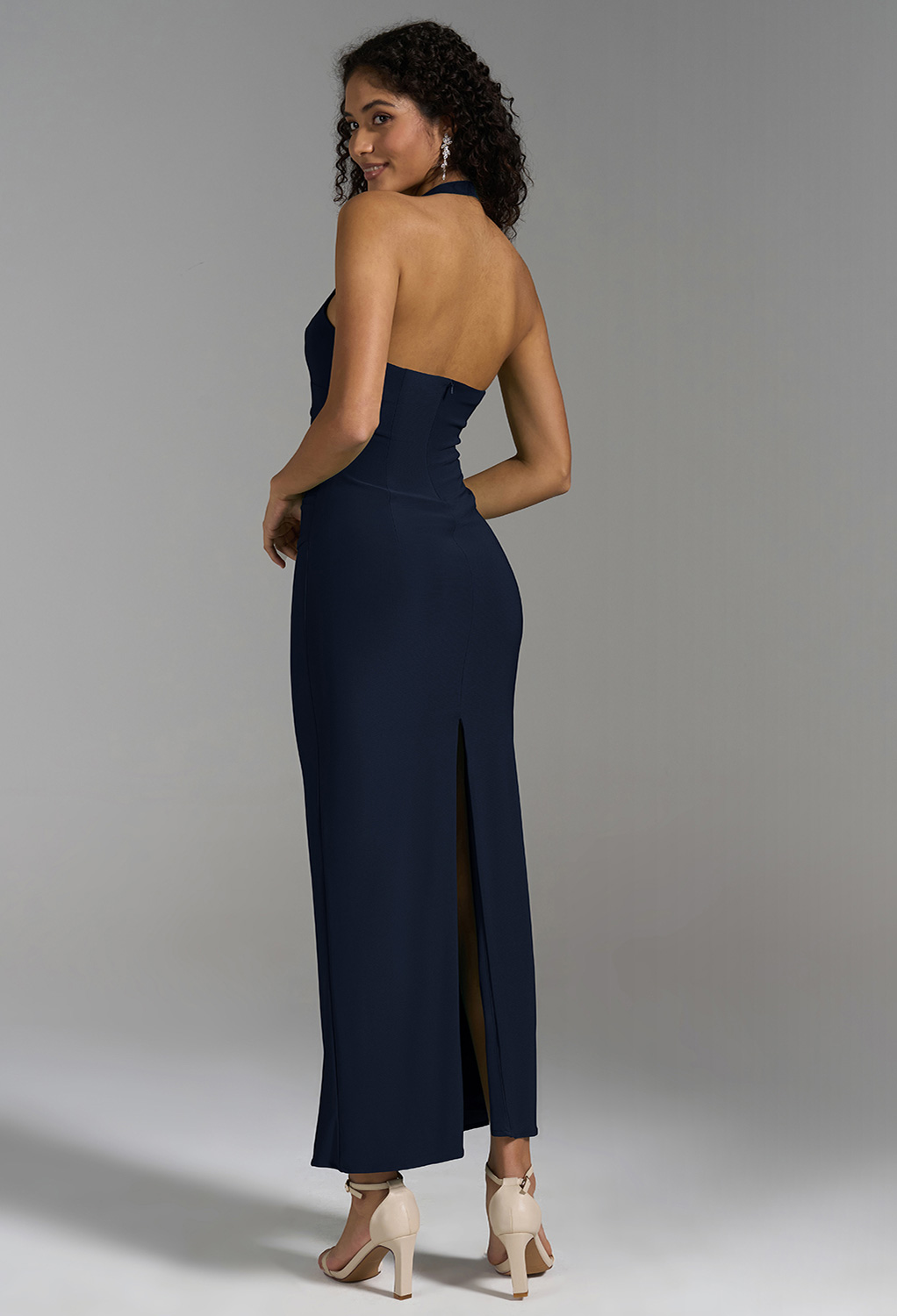AW Chanelle Dark Navy  Cocktail Wedding Guest Dresses