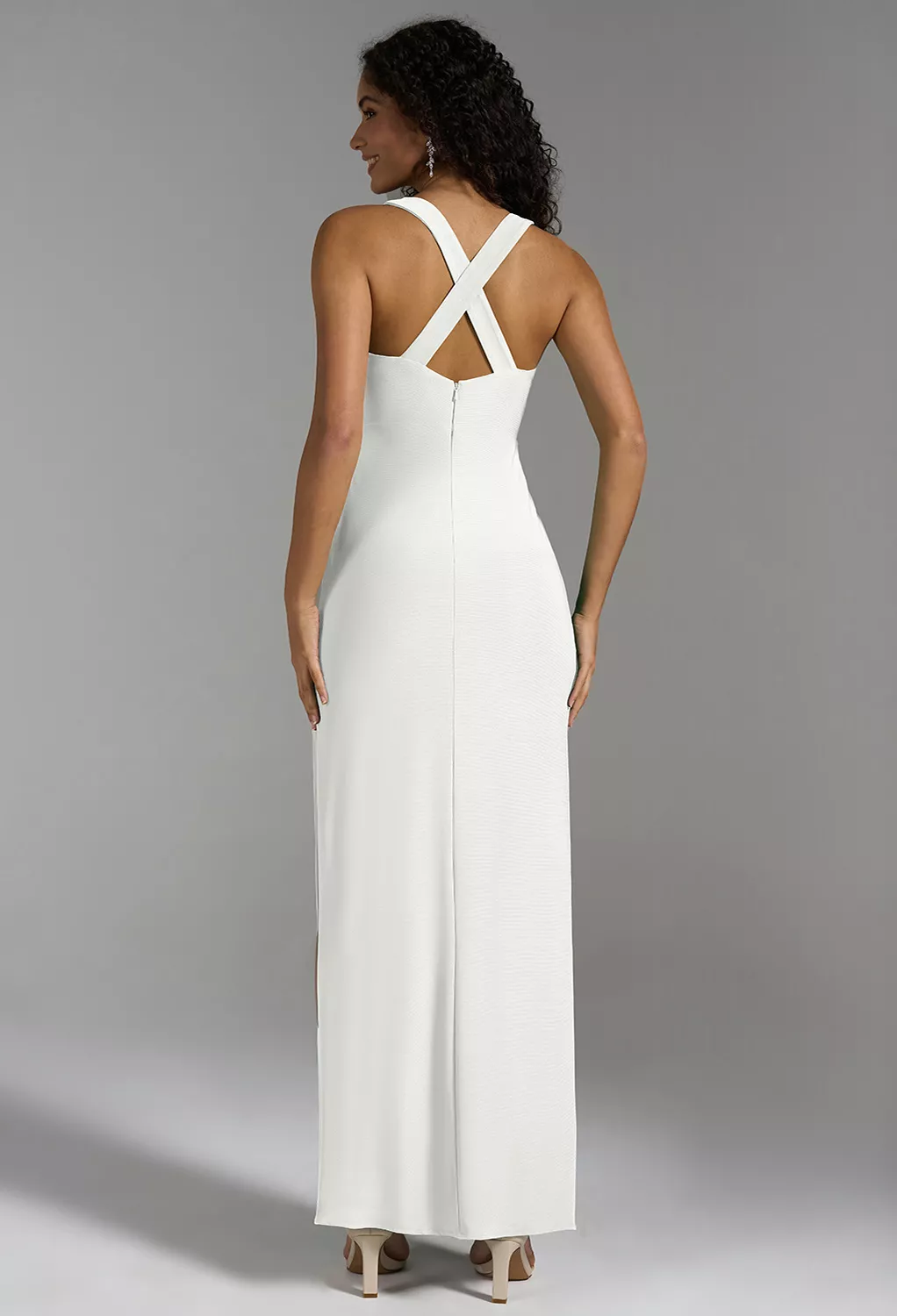 AW Tamsin White  Fall Wedding Guest Dresses