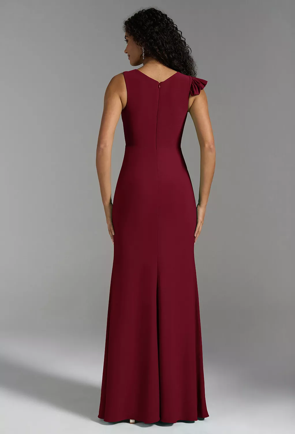 AW Maja Burgundy  Fall Wedding Guest Dresses