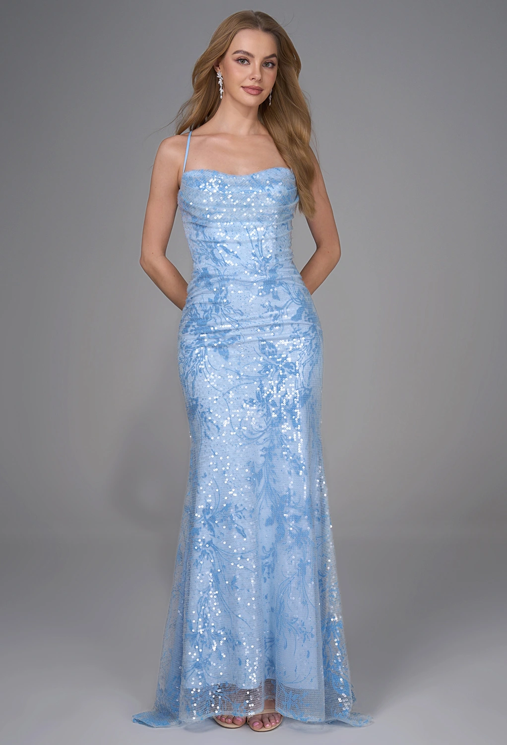 AW Abbey Baby Blue  Prom Dresses