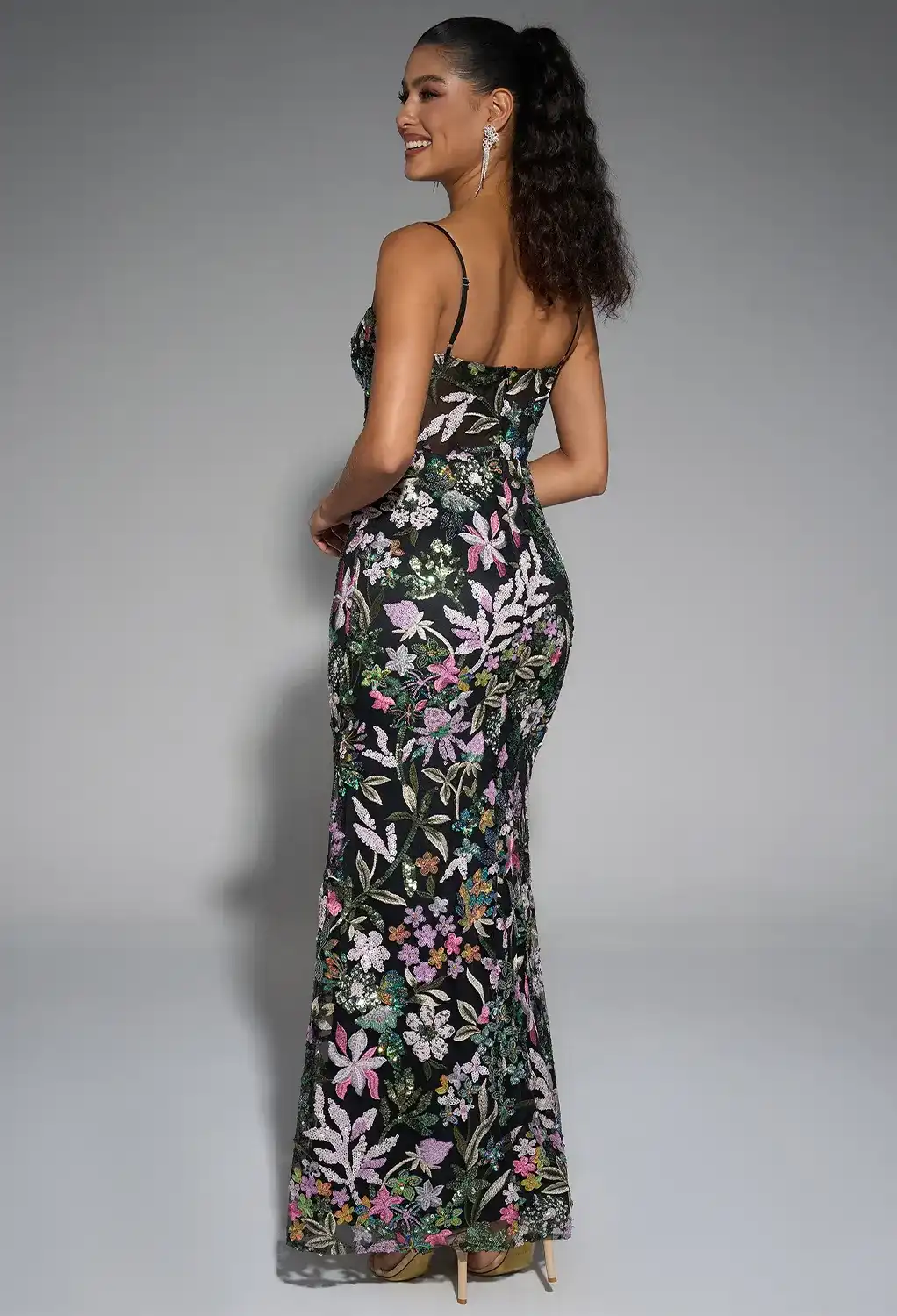 AW Coral Multi Color  Dresses
