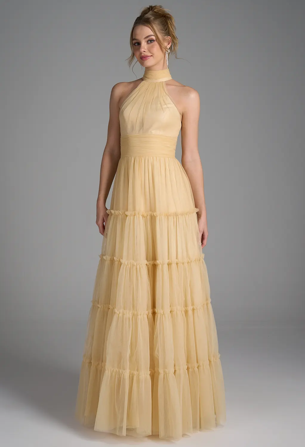 AW Alfreda Beige  Prom Dresses