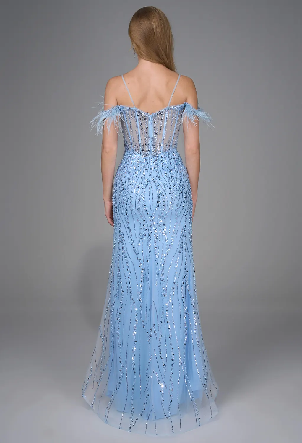 AW Lulu Light Sky  Prom Dresses