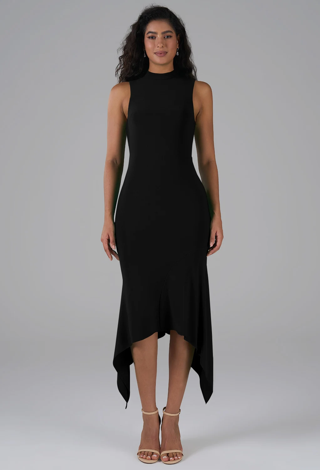AW Carolena Black  Wedding Guest Dresses