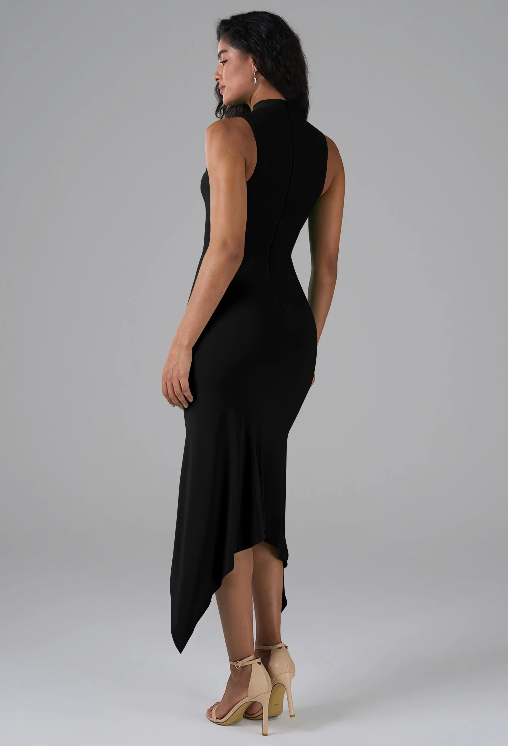 AW Carolena Black  Wedding Guest Dresses