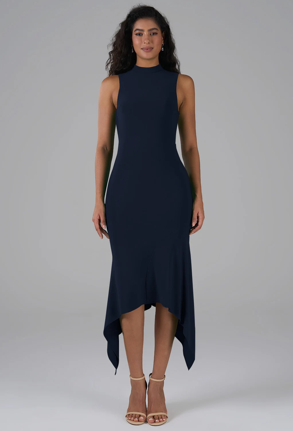 AW Carolena Dark Navy  Wedding Guest Dresses