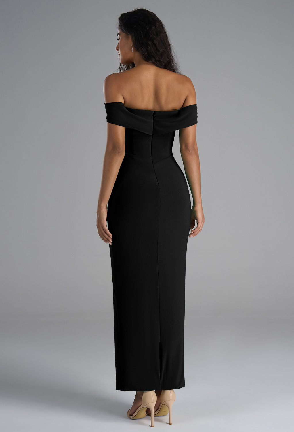 AW Maddison Black  Wedding Guest Dresses