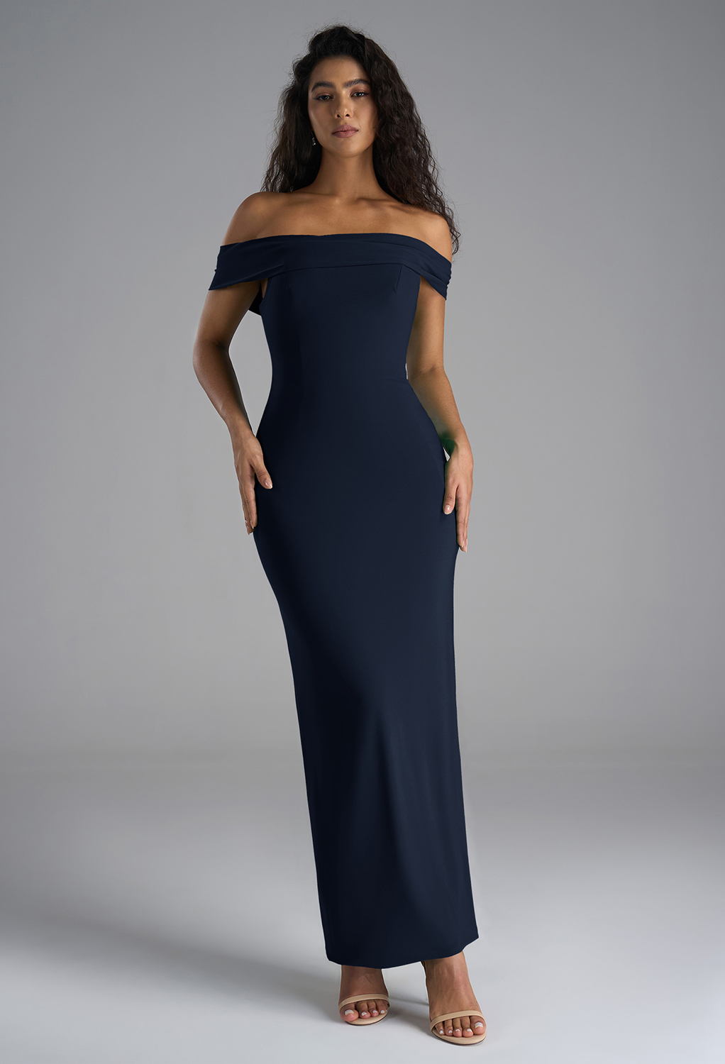 AW Maddison Dark Navy  Wedding Guest Dresses