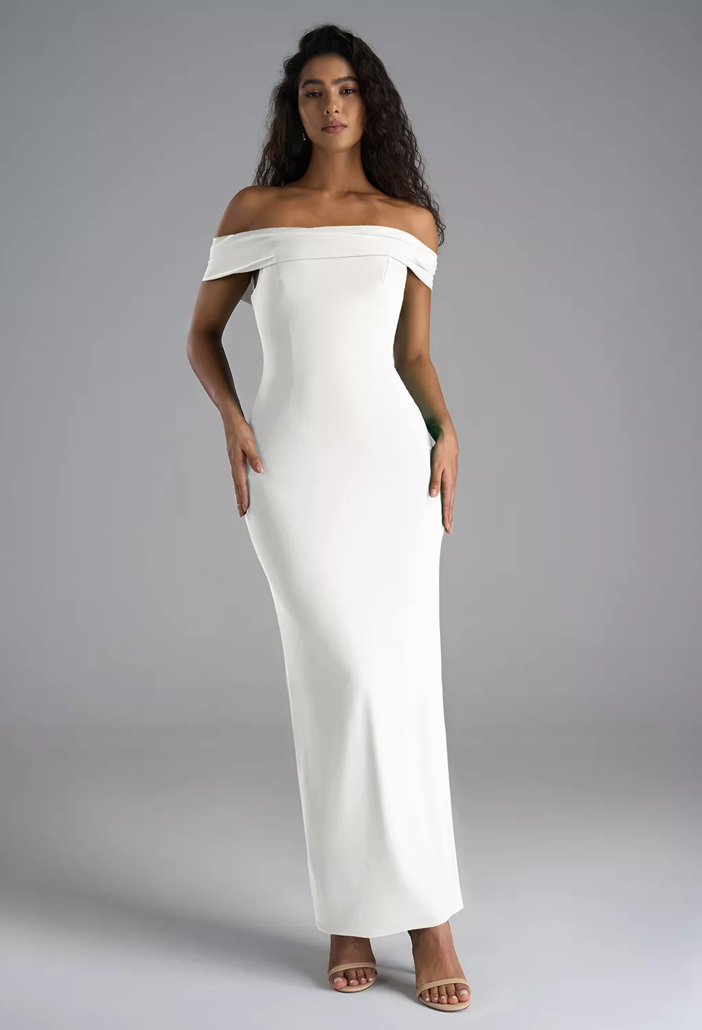 AW Maddison White  Wedding Guest Dresses